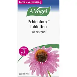 Albert Heijn A.Vogel Echinaforce tabletten weerstand1 aanbieding