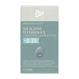 Albert Heijn Etos Silicone zachte maandlenzen -2.25 aanbieding