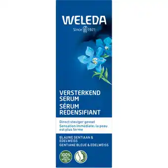 Albert Heijn Weleda Blauwe gentiaan & edelweiss serum aanbieding