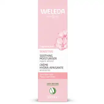 Albert Heijn Weleda Amandel verzachtende gezichtscrème aanbieding