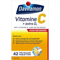 Albert Heijn Davitamon Vitamine C forte + vitamine D3 aanbieding