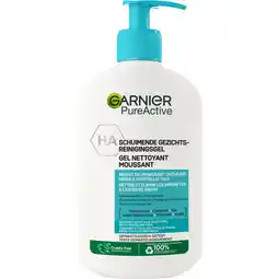 Albert Heijn Garnier Pureactive hydraterende gezichtsreiniger aanbieding