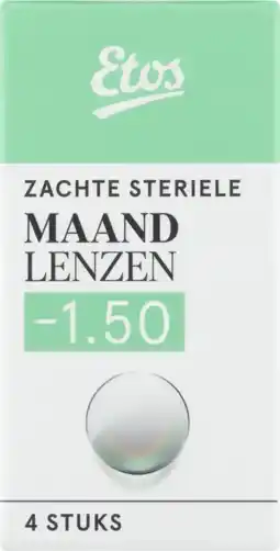 Albert Heijn Etos Zachte maandlenzen -1.50 aanbieding