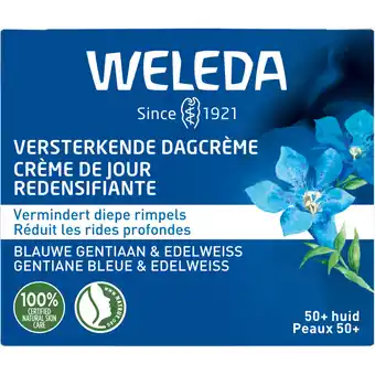 Albert Heijn Weleda Blauwe gentiaan & edelweiss dagcreme aanbieding