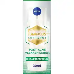 Albert Heijn NIVEA Luminous630 post-acne vlekken serum aanbieding