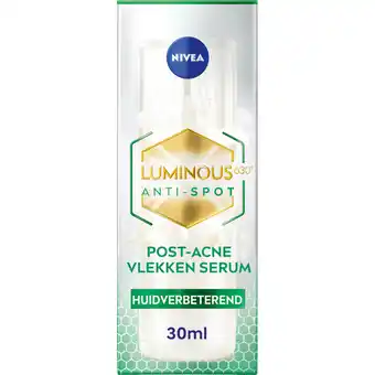 Albert Heijn NIVEA Luminous630 post-acne vlekken serum aanbieding