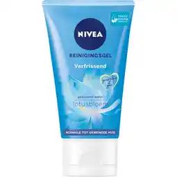 Albert Heijn NIVEA Essentials reinigingsgel norm. /gev.huid aanbieding