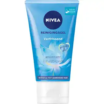 Albert Heijn NIVEA Essentials reinigingsgel norm. /gev.huid aanbieding