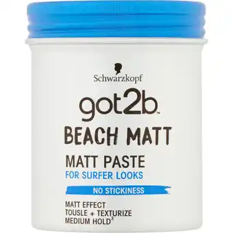 Albert Heijn Got2b Beach matt paste aanbieding