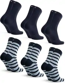 Amazon DANISH ENDURANCE Katoenen Sokken, Dames & Heren, Klassieke Stijl, 6 paar aanbieding