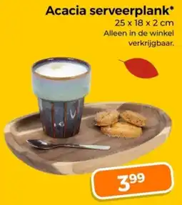 Trekpleister Acacia serveerplank aanbieding