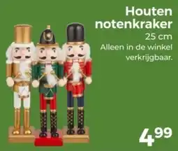 Trekpleister Houten Notenkraker aanbieding