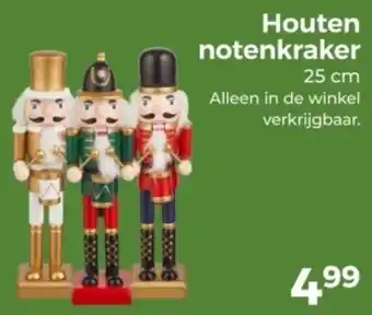 Trekpleister Houten Notenkraker aanbieding