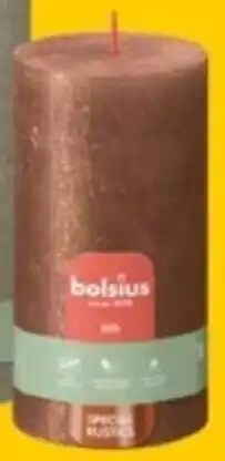 Trekpleister Bolsius Rustieke Kaars aanbieding