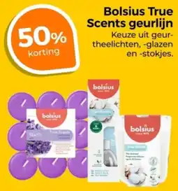 Trekpleister Bolsius True Scents Geurlijn aanbieding