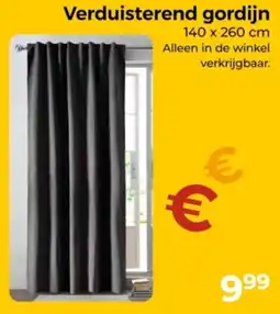 Trekpleister Verduisterend gordijn aanbieding