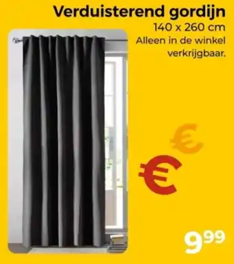 Trekpleister Verduisterend gordijn aanbieding