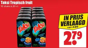 Dirk Taksi Tropisch fruit aanbieding