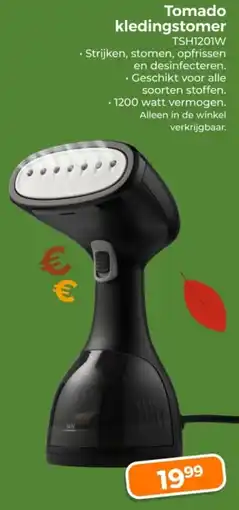 Trekpleister Tomado Kledingstomer TSH1201W aanbieding
