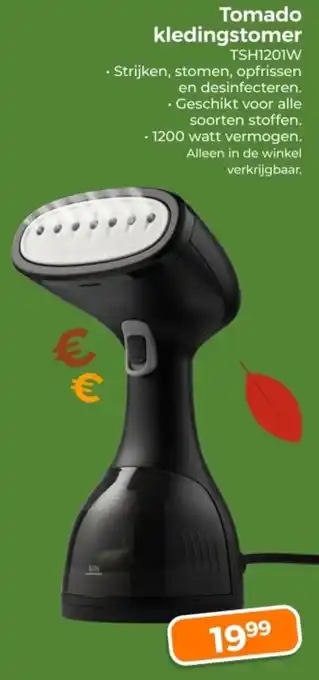 Trekpleister Tomado Kledingstomer TSH1201W aanbieding