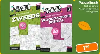 Trekpleister Puzzelboek aanbieding