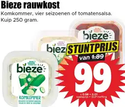 Dirk Bieze rauwkost aanbieding