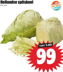 Dirk Hollandse spitskool aanbieding