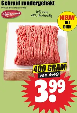 Dirk Gekruid rundergehakt aanbieding