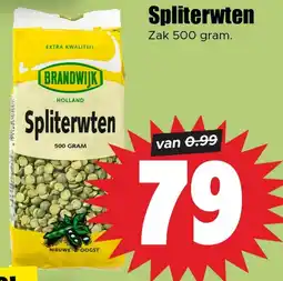 Dirk Spliterwten aanbieding