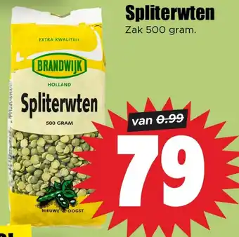 Dirk Spliterwten aanbieding