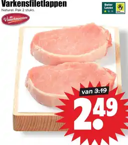 Dirk Varkensfiletlappen aanbieding