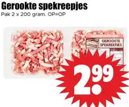 Dirk Gerookte spekreepjes aanbieding