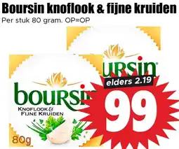 Dirk Boursin knoflook & fijne kruiden aanbieding