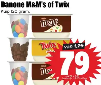 Dirk Danone M&M's of Twix aanbieding