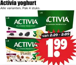 Dirk Activia yoghurt aanbieding