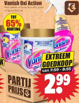 Dirk Vanish Oxi Action aanbieding
