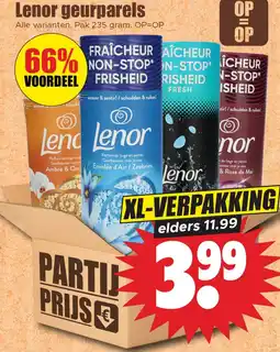 Dirk Lenor geurparels aanbieding