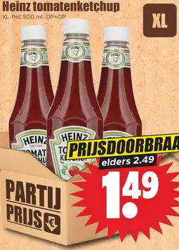 Dirk Heinz tomatenketchup aanbieding