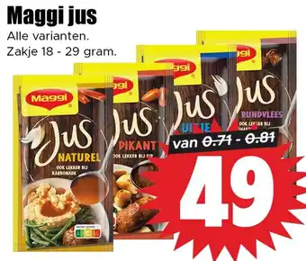 Dirk Maggi jus aanbieding