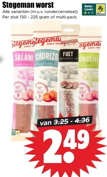 Dirk Stegeman worst aanbieding