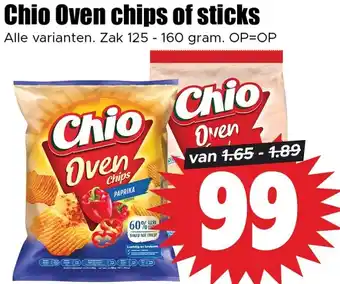 Dirk Chio Oven chips of sticks aanbieding