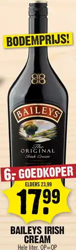 Dirk Baileys Irish Cream aanbieding