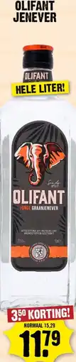Dirk Olifant Jenever aanbieding