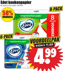 Dirk Edet keukenpapier aanbieding