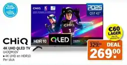 Albert Heijn Chiq 4K UHD QLED TV aanbieding