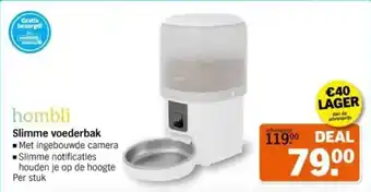 Albert Heijn Hombli Slimme voederbak aanbieding