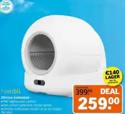 Albert Heijn Hombli Slimme kattenbak aanbieding