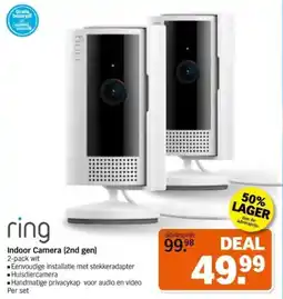 Albert Heijn Ring Indoor Camera 2nd gen aanbieding