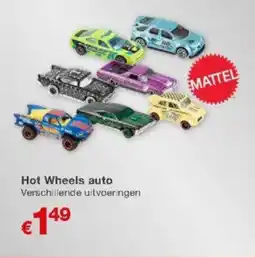 Kik Hot Wheels auto aanbieding