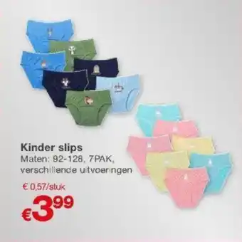 Kik Kinder slips aanbieding